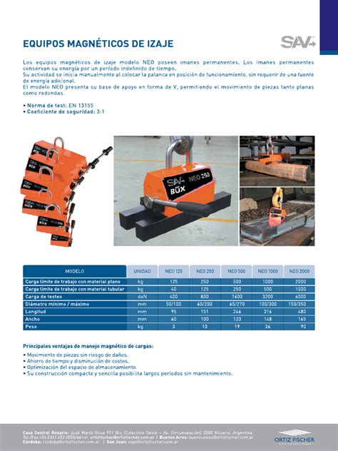 equipos magneticos metalmecanicos|IMANES DE IZAJE .